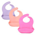 Custom heat-resistant apron, Eco-friendly Baby Silicone Bibs Waterproof Safety soft Baby Feeding Bib